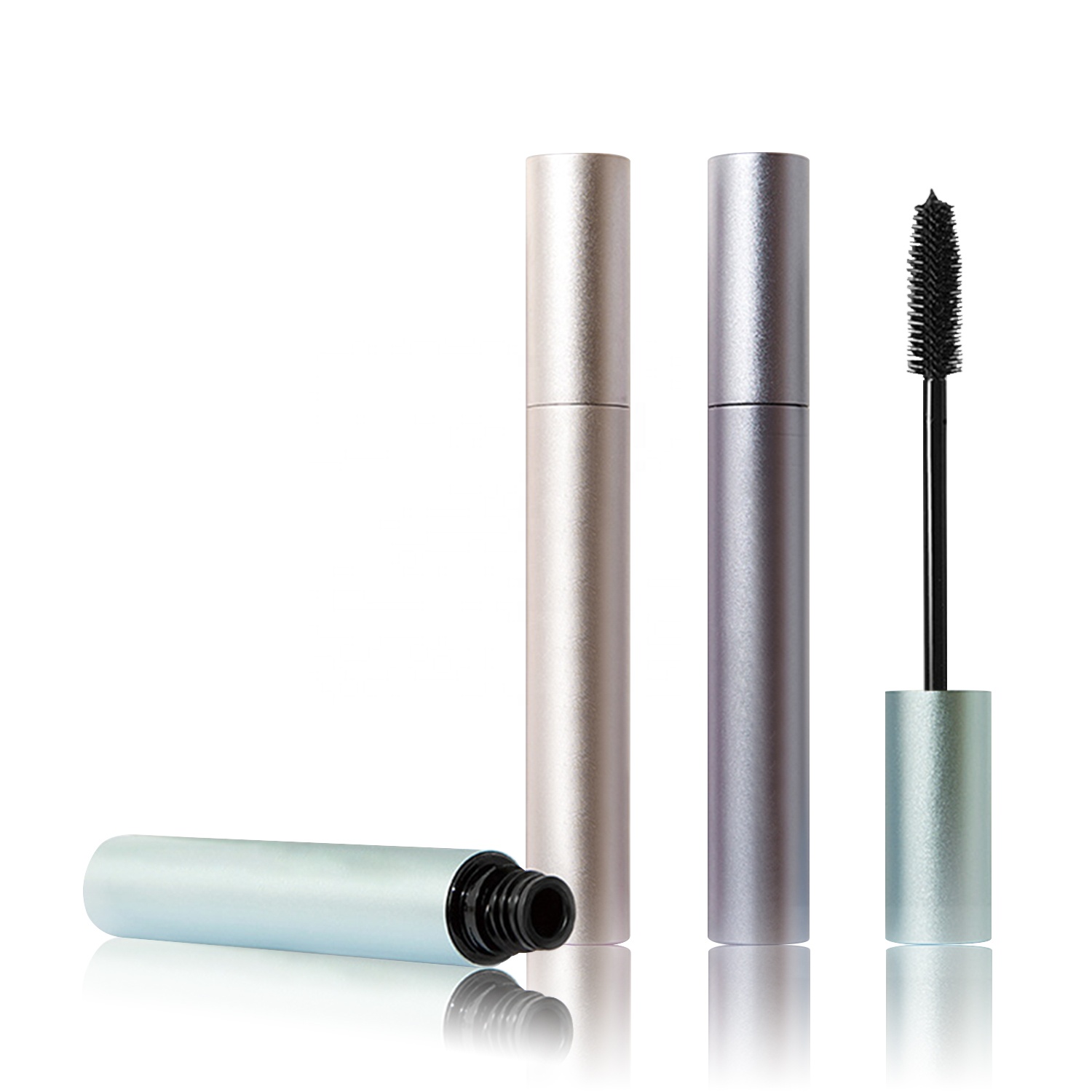PK-MT-03 Metal-look 8 ml mascara tube with brush