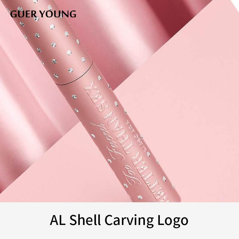 Aluminium shell carving logo finish