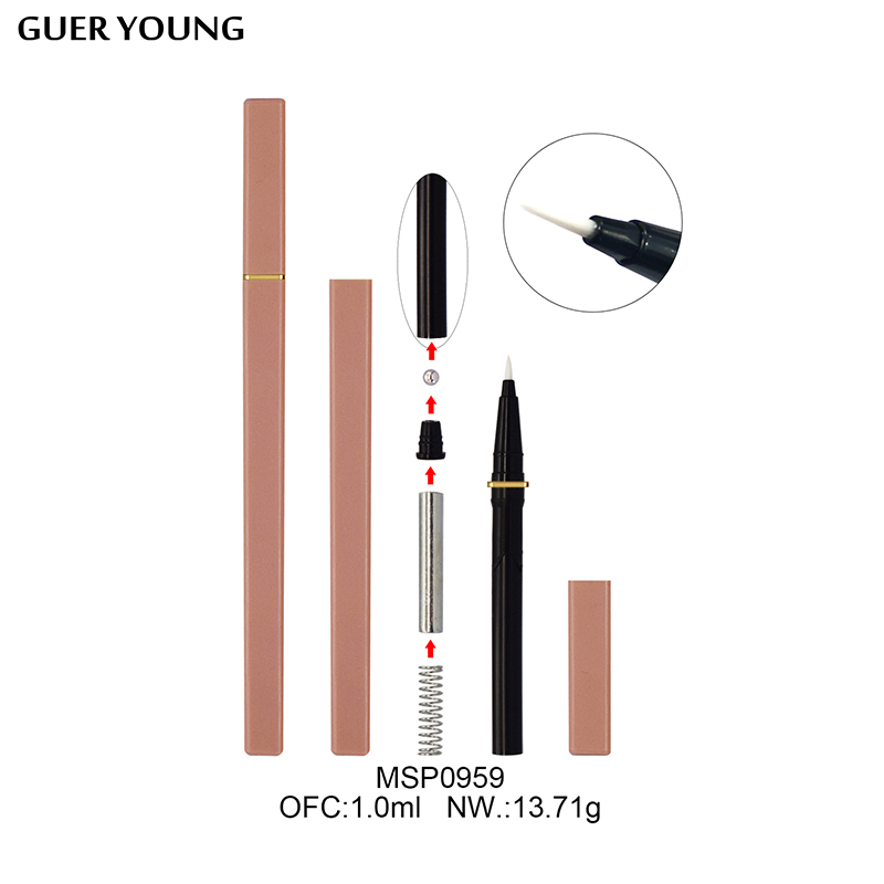 Square eyeliner pen structure option